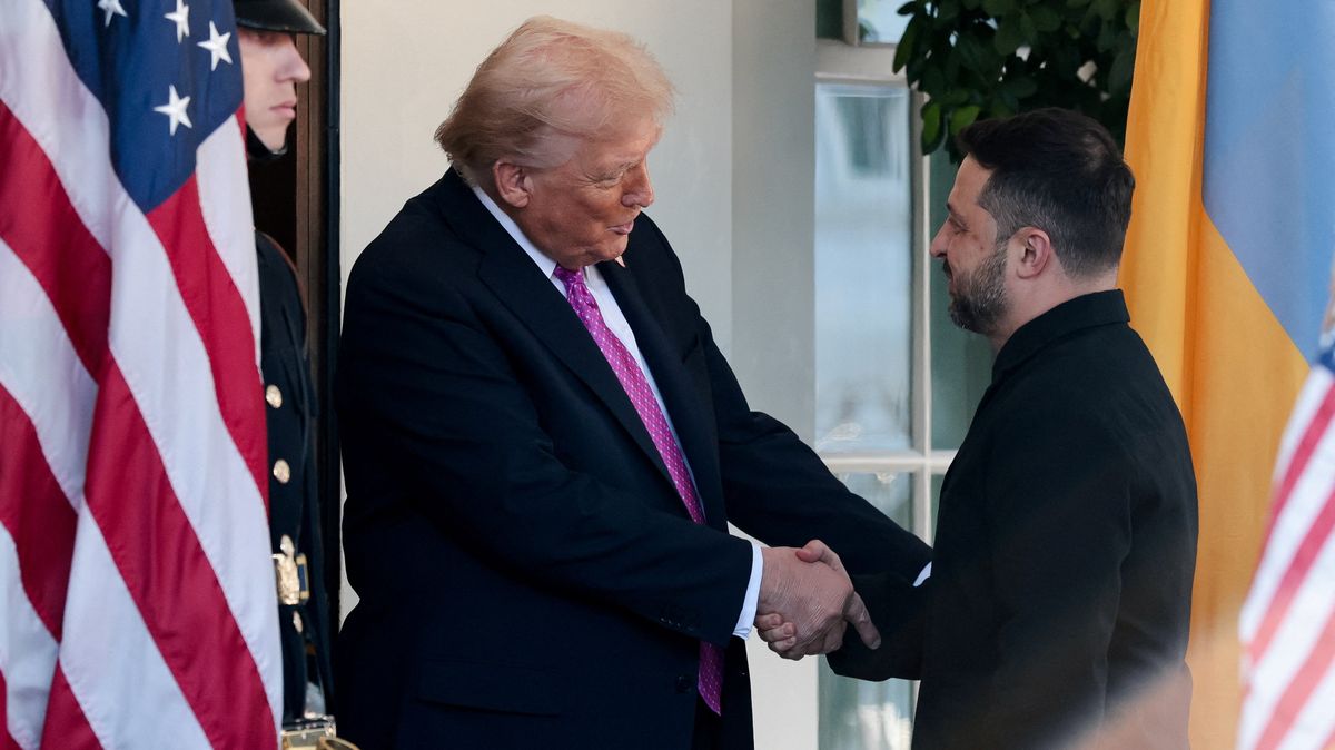 Nečekaná studená sprcha pro Kyjev, hodnotí analytik jednání Trump-Zelenskyj